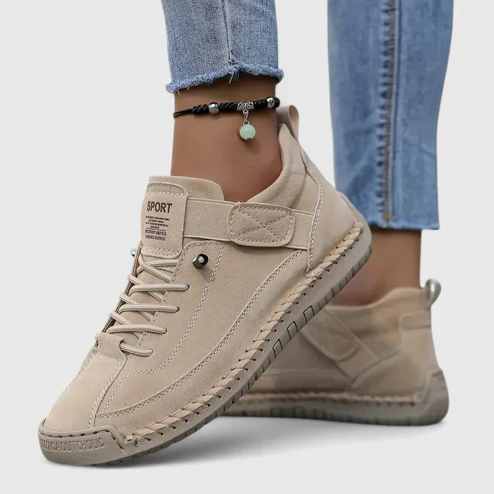 Sofia | Sneakers Eleganti in Pelle con Comfort Attivo