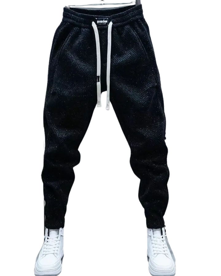 Pantaloni casual con motivo