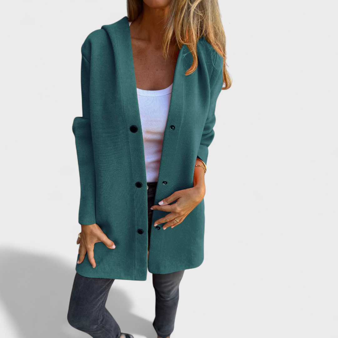 Sancha | Cappotto Urbano con Cappuccio