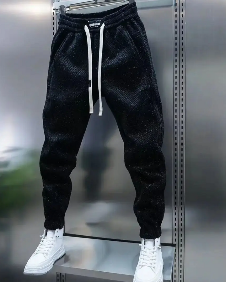 Pantaloni casual con motivo