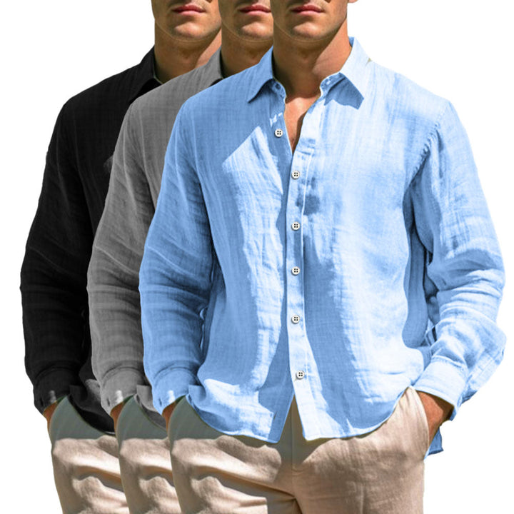 Camicia di lino casual