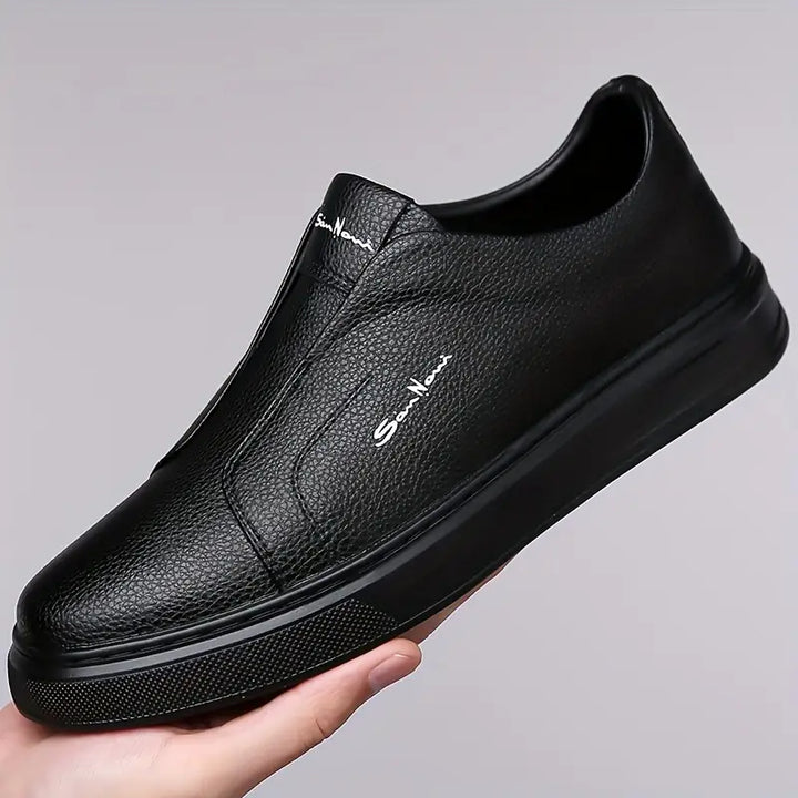 Scarpe slip-on in pelle