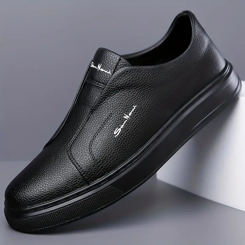 Scarpe slip-on in pelle