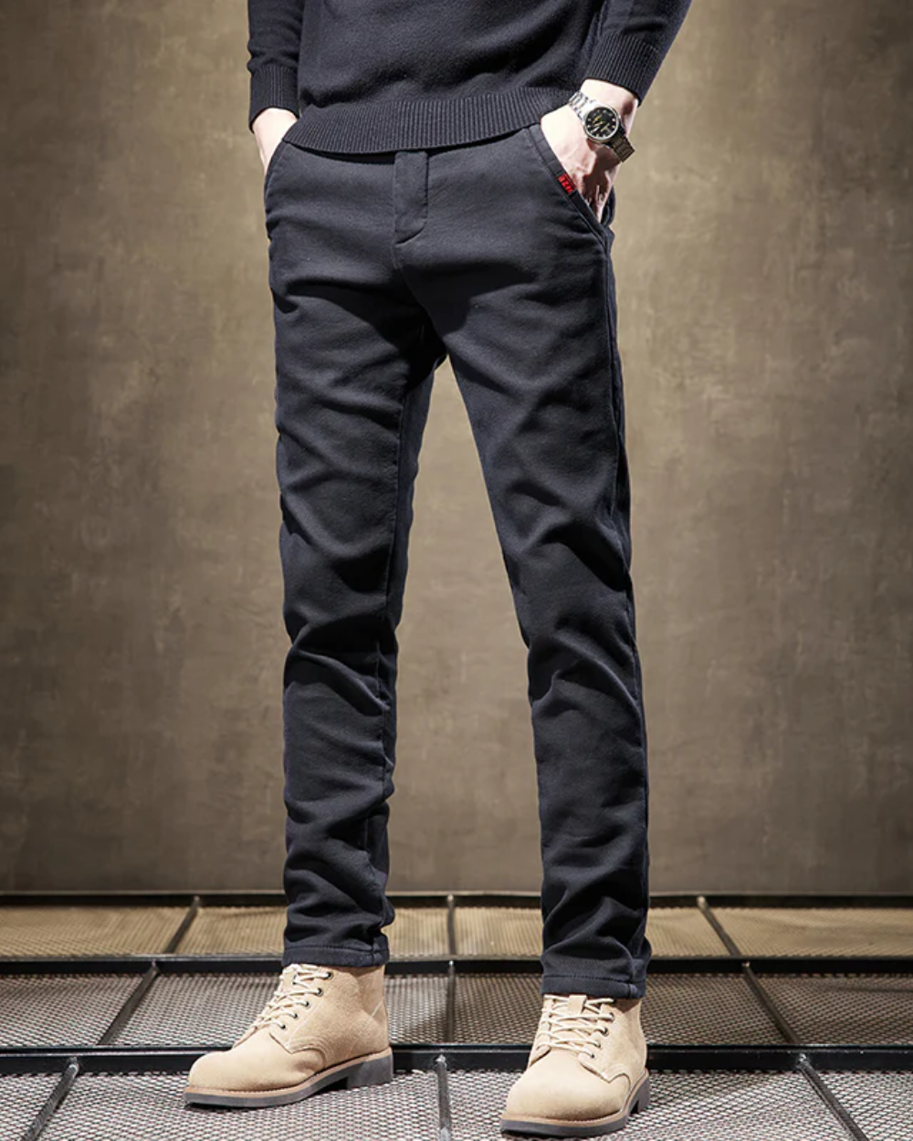 Pantaloni casual slim fit