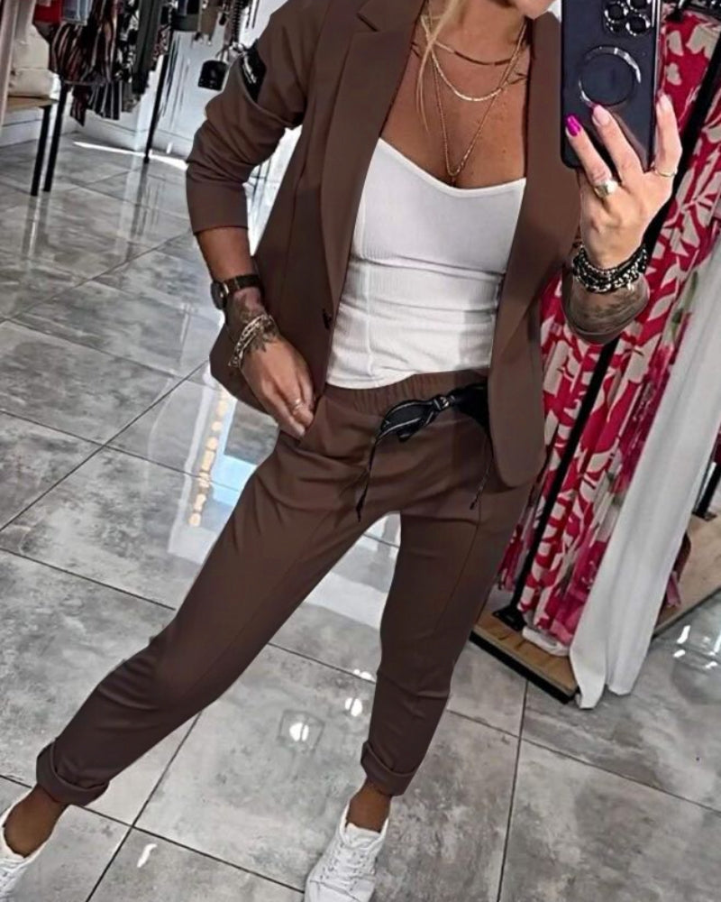Malou | Completo: top, giacca e pantaloni