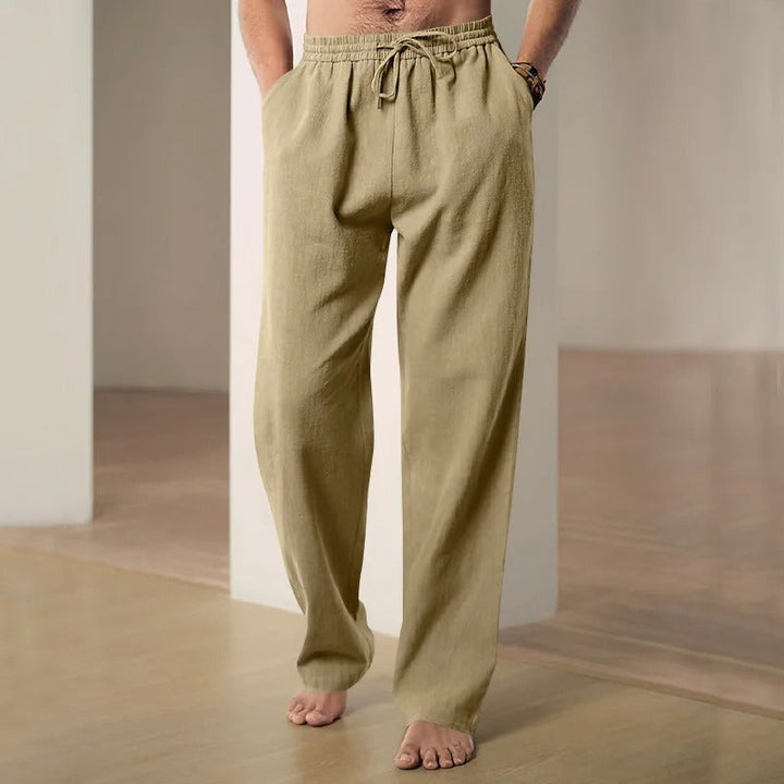 Pantaloni in lino Ibiza