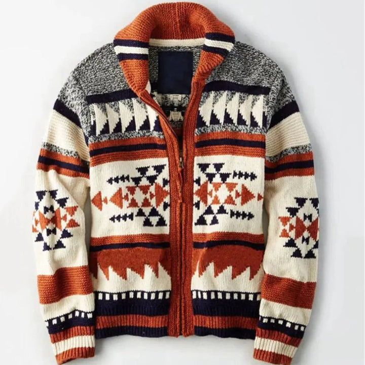 Cardigan elegante in jacquard