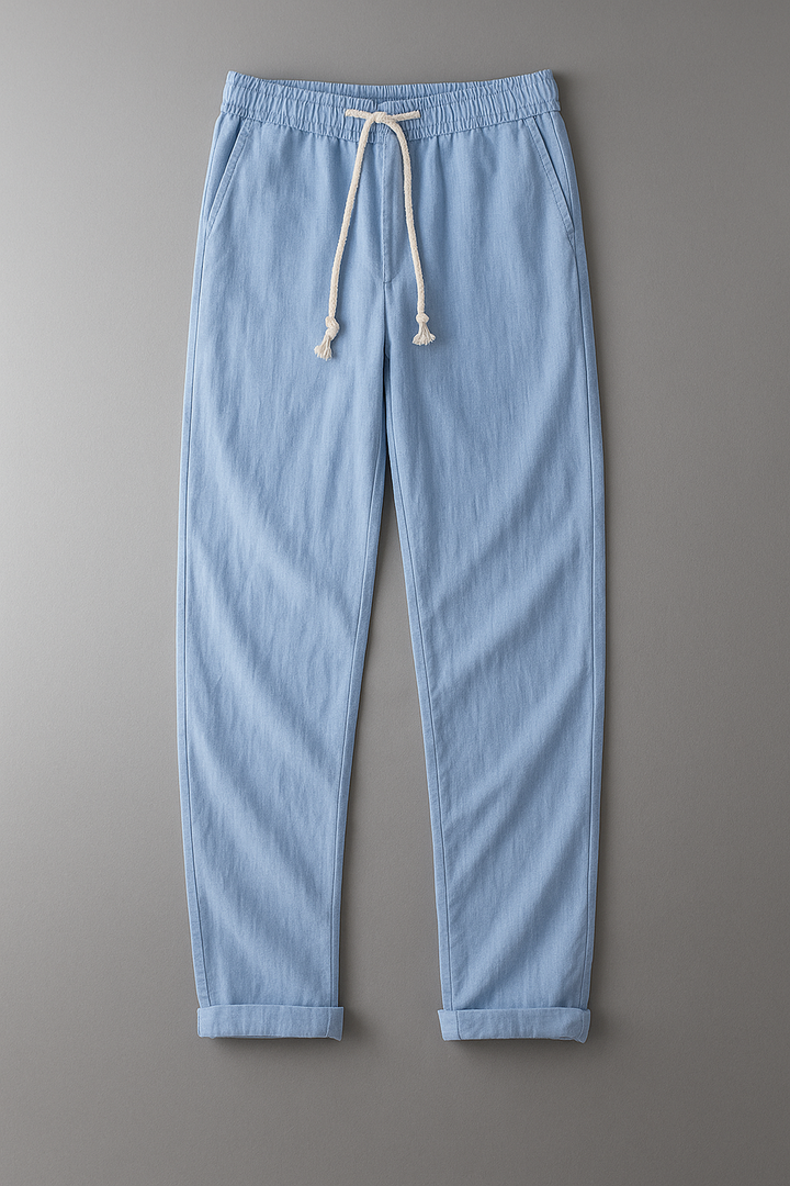 Pantaloni di lino alla moda