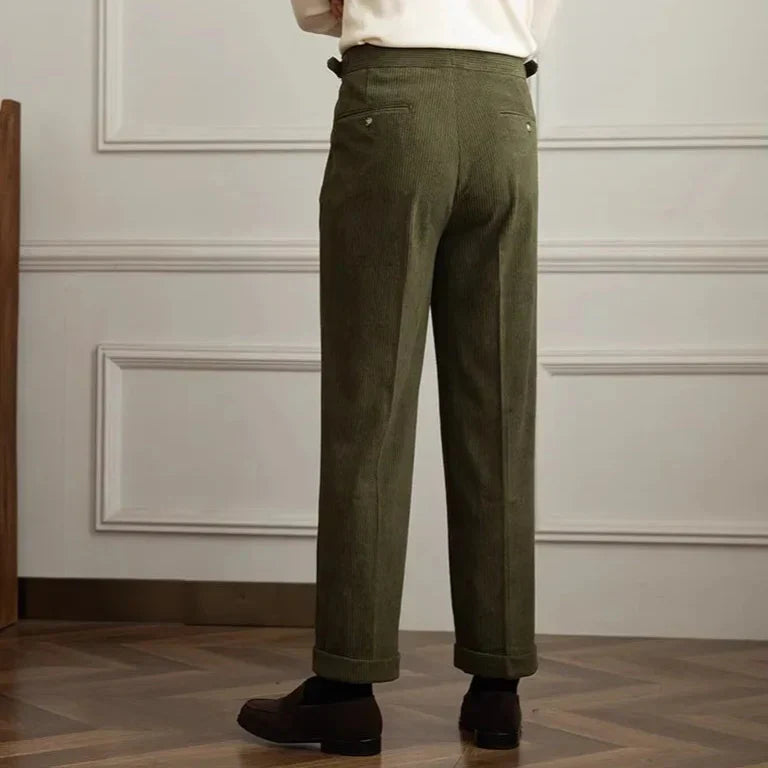 Pantaloni di velluto a coste premium