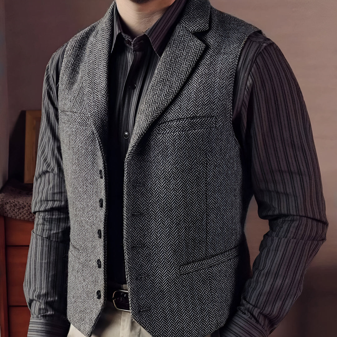 Elegante gilet in lana