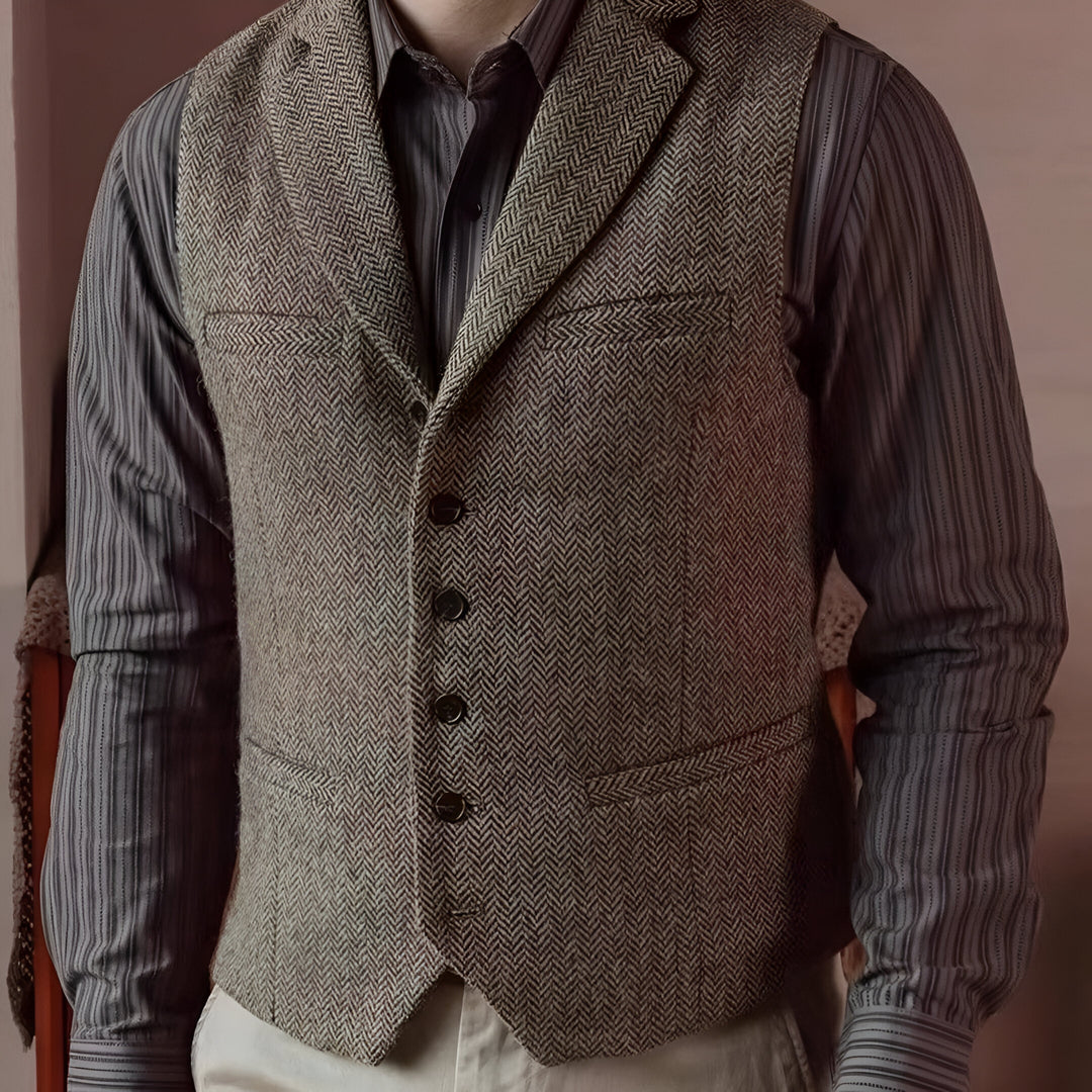 Elegante gilet in lana