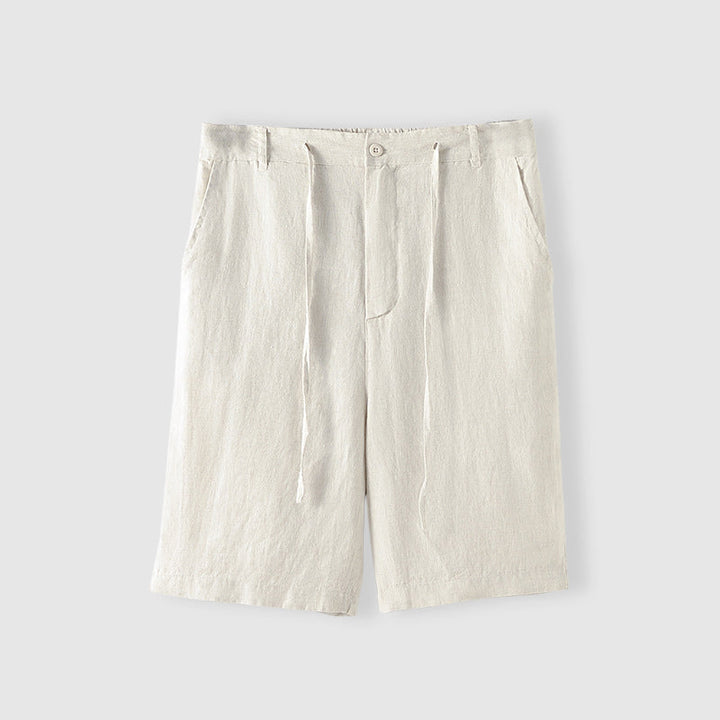 Pantaloncini di lino di alta qualità