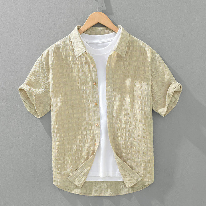 Camicia casual con texture