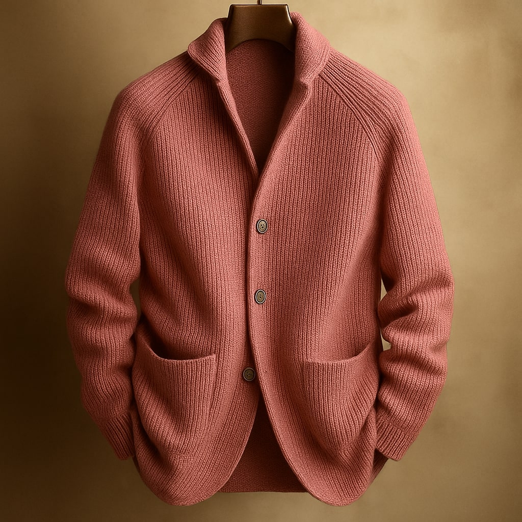 Cardigan elegante lavorato a maglia