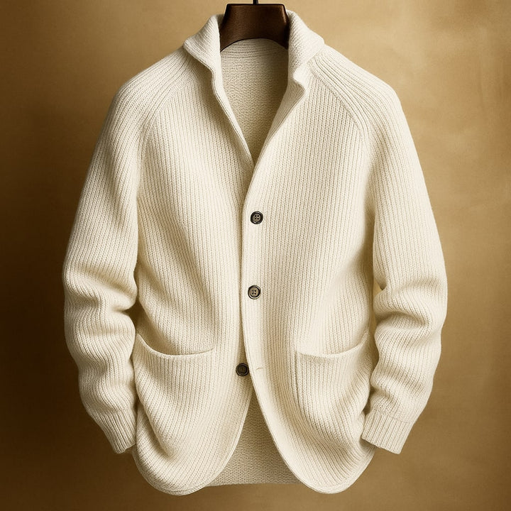 Cardigan elegante lavorato a maglia