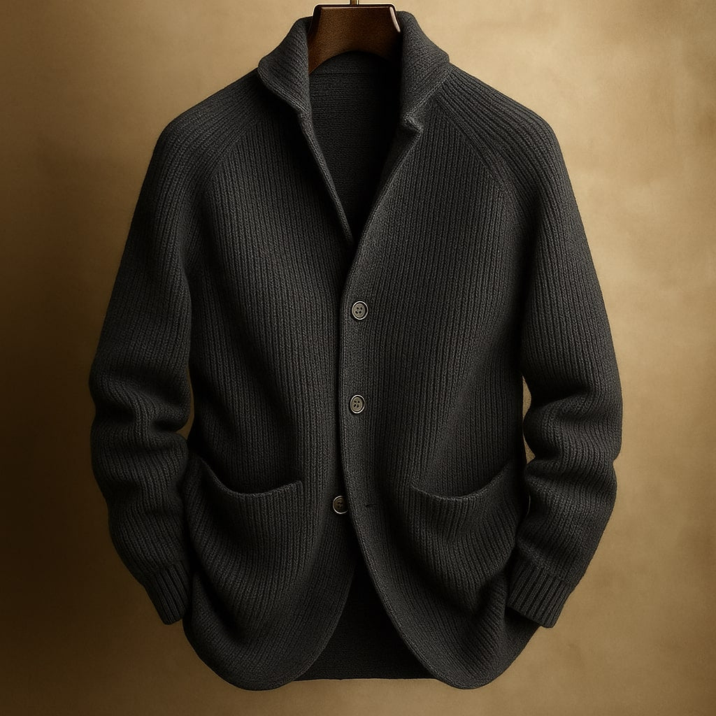 Cardigan elegante lavorato a maglia