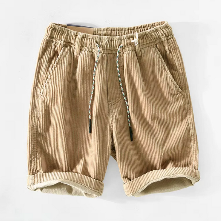 Pantaloncini eleganti in velluto a coste