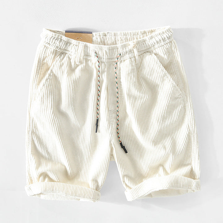 Pantaloncini di velluto a coste