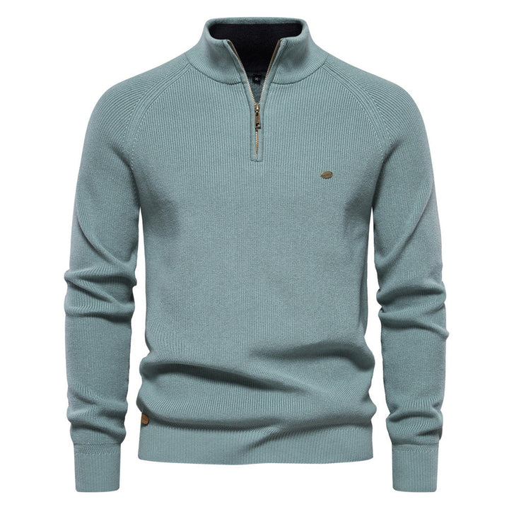 Maglione con zip di lusso