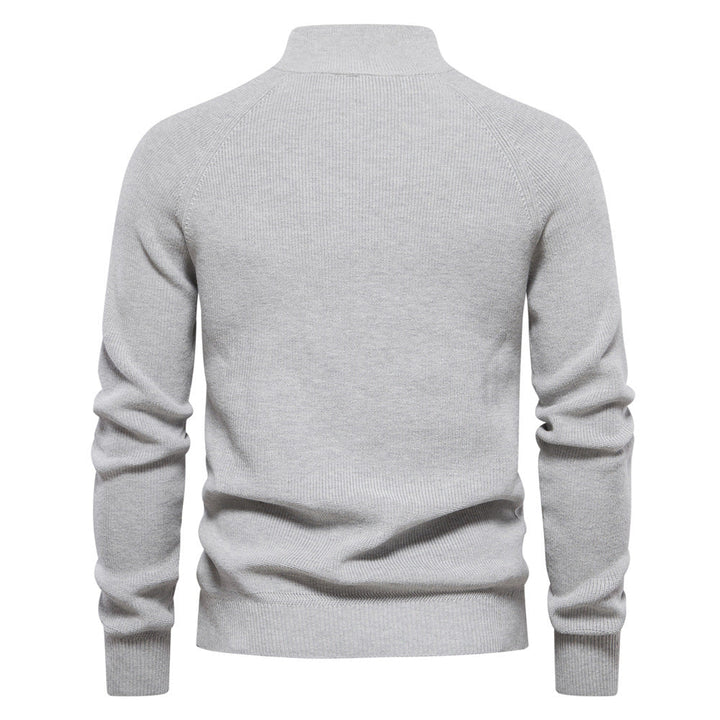Maglione con zip di lusso