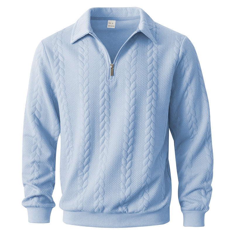 Maglione italiano con zip