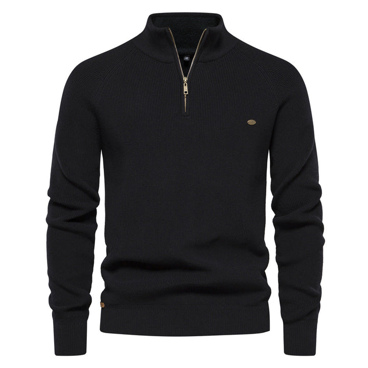 Maglione con zip di lusso
