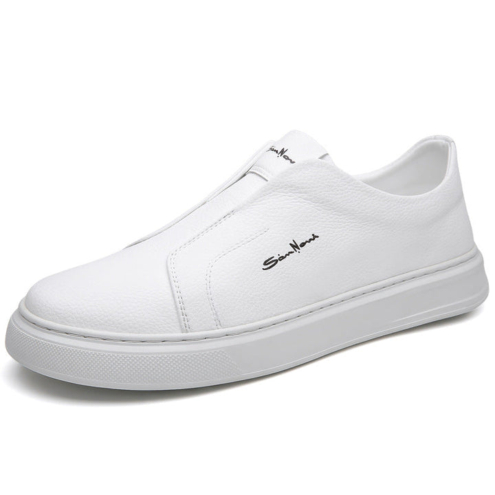 Scarpe slip-on in pelle