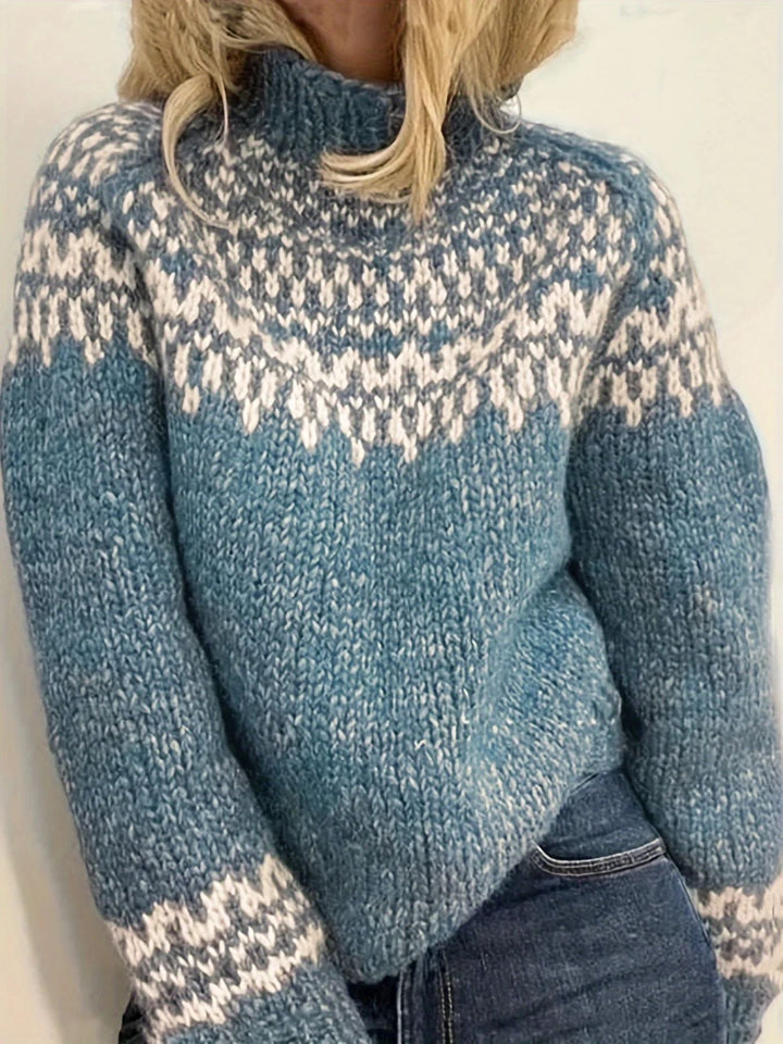 Roseline | Maglia Calda con Collo Morbido
