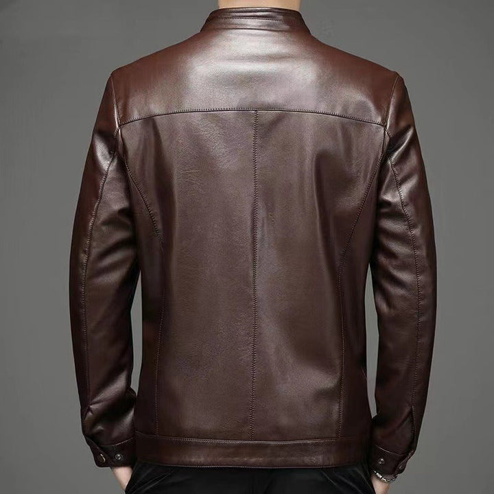 Giacca di pelle casual