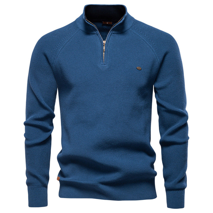 Maglione con zip di lusso