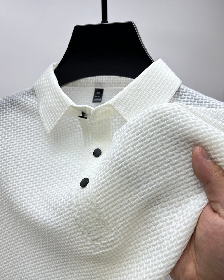 Davanté | T-shirt elegante e testurizzata per uomo