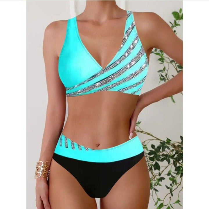 Zoë - Vestito con top stampato