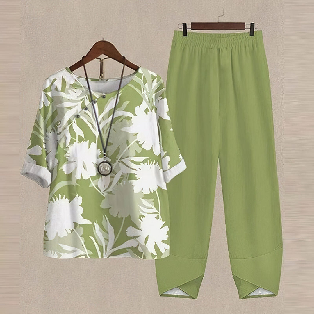 Lilou | Completo camicia e pantaloni comodi e chic