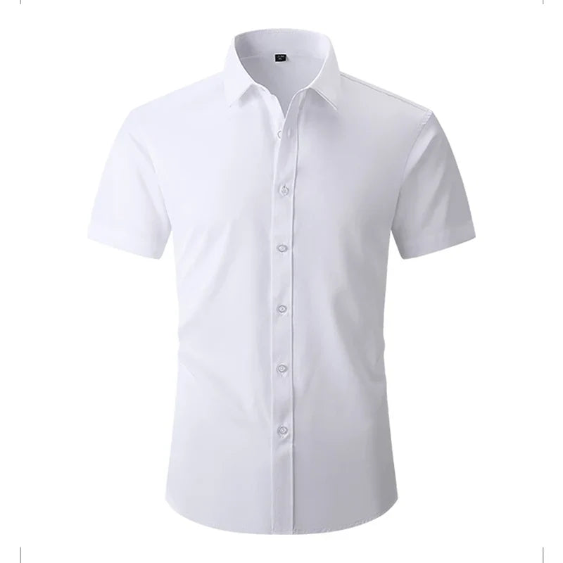 Camicia casual a maniche corte