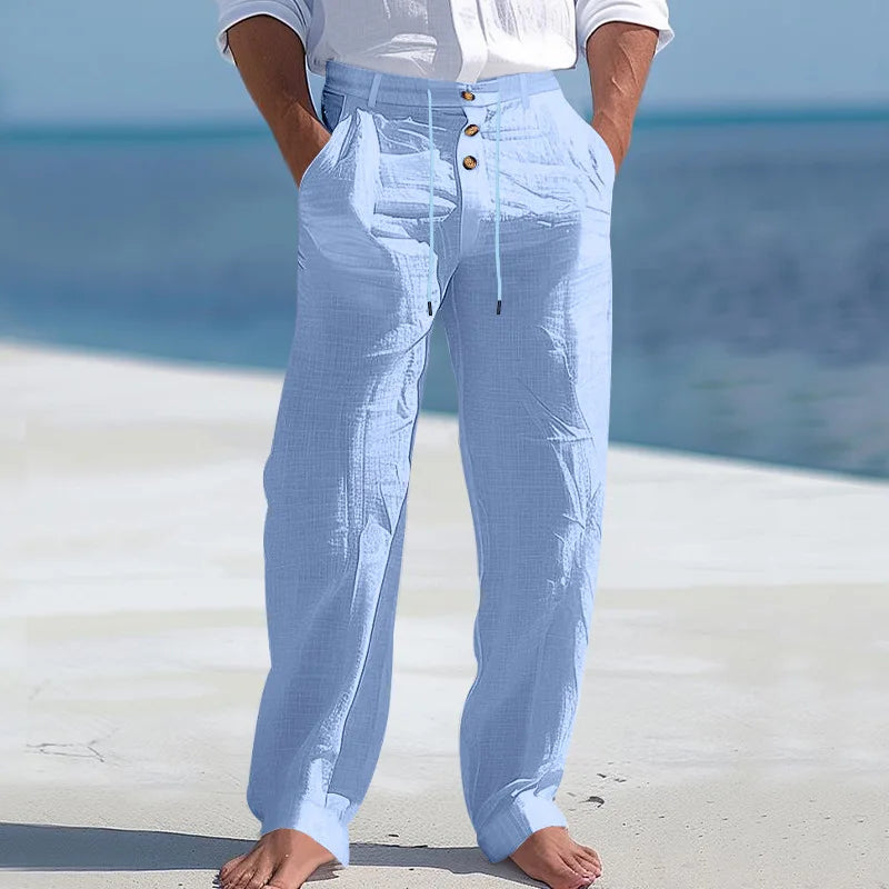 Pantaloni estivi in lino