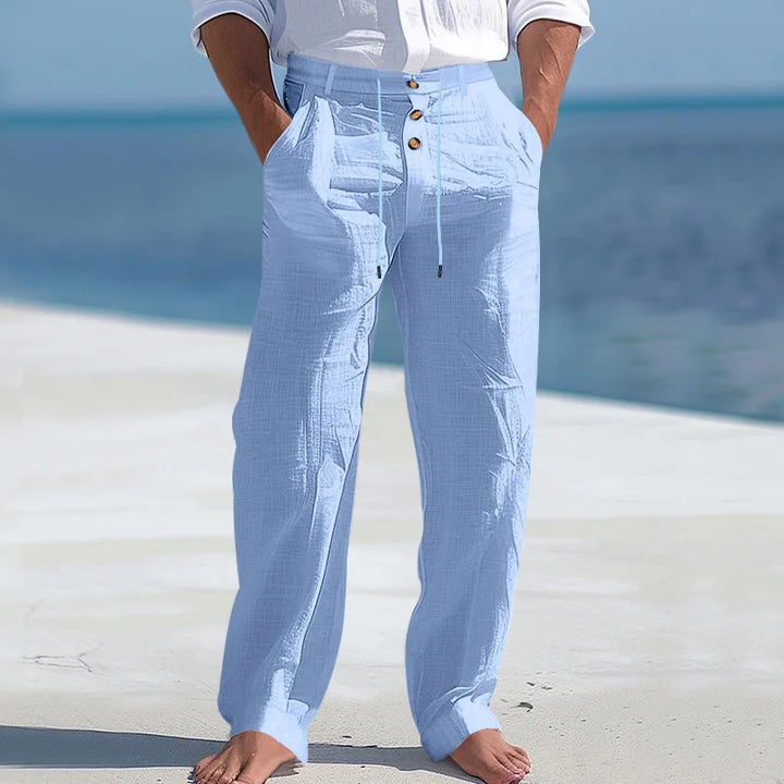 Pantaloni estivi in lino