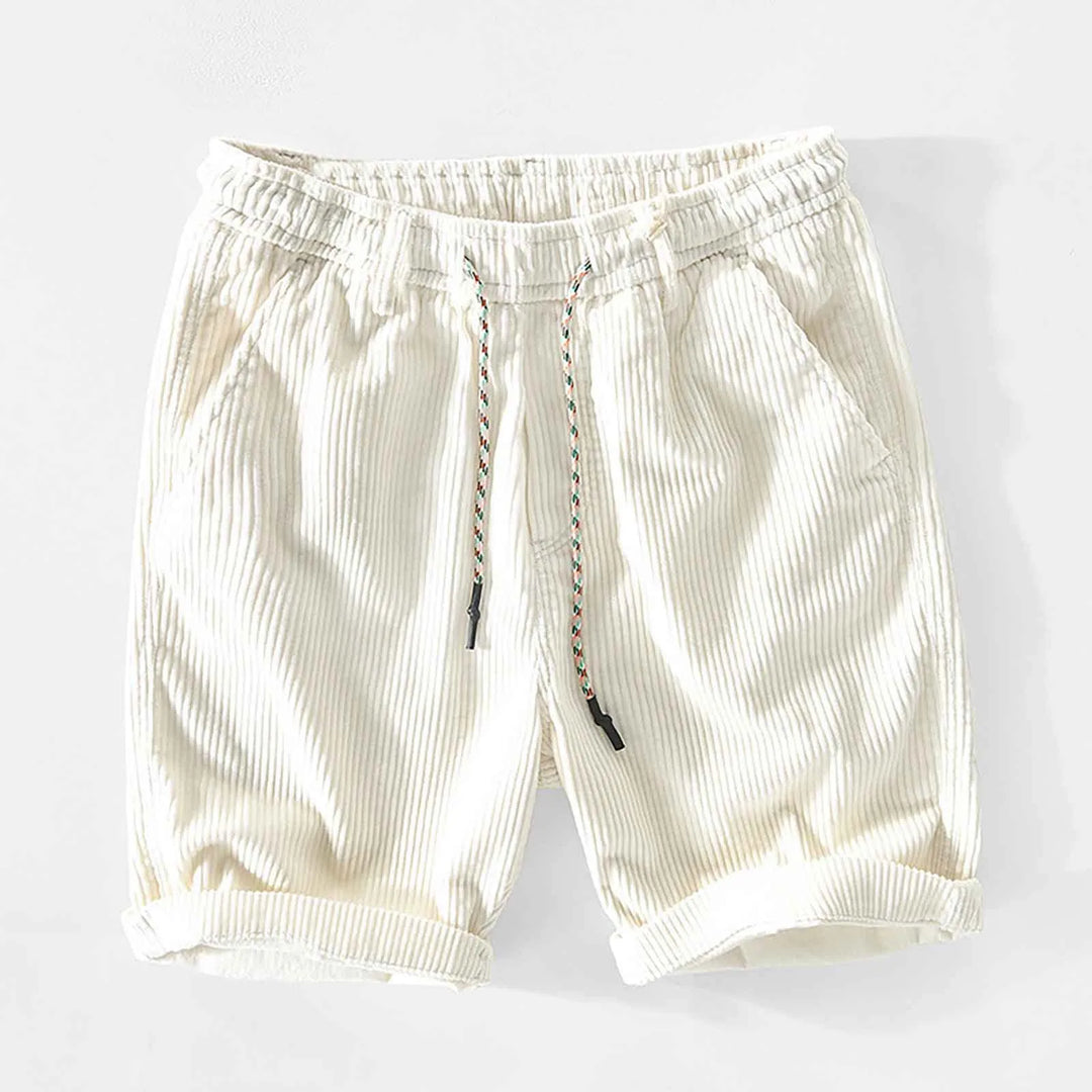 Pantaloncini eleganti in velluto a coste