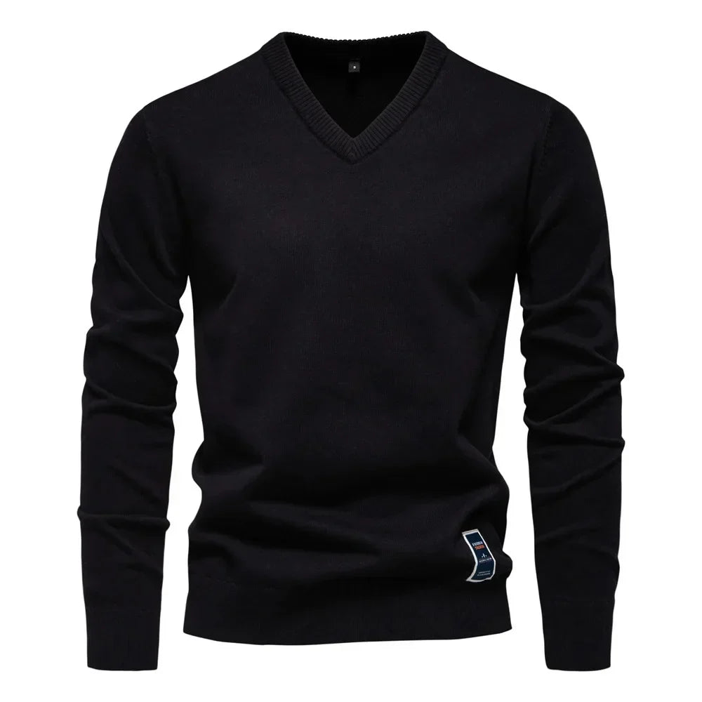 Elegante maglione lavorato a maglia