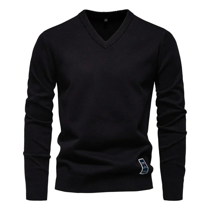 Elegante maglione lavorato a maglia