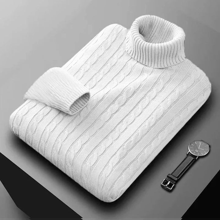 Maglia a collo alto da uomo premium