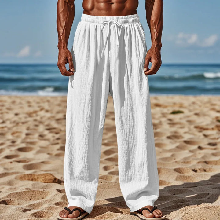 Comodi pantaloni di lino