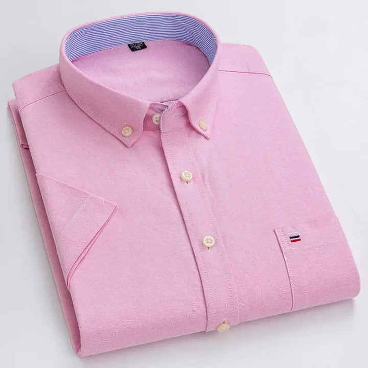Givalli - Camicia da uomo in cotone elegante