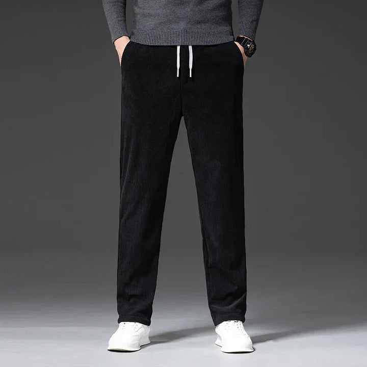 Pantaloni eleganti in velluto a coste