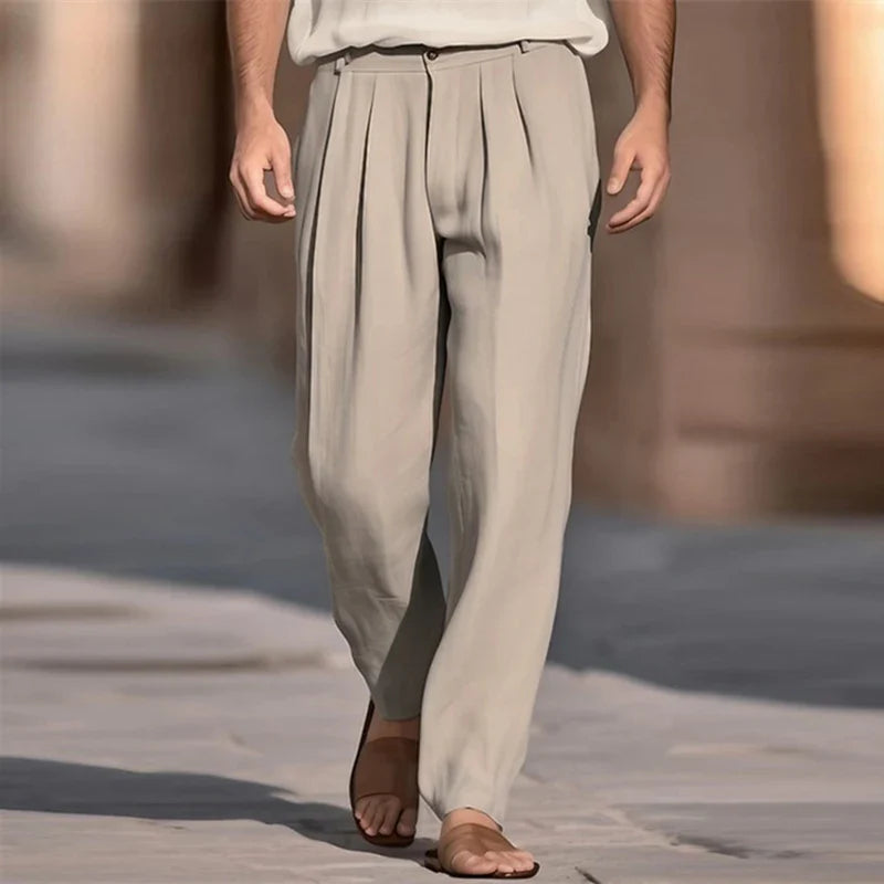 Pantaloni di lino casual