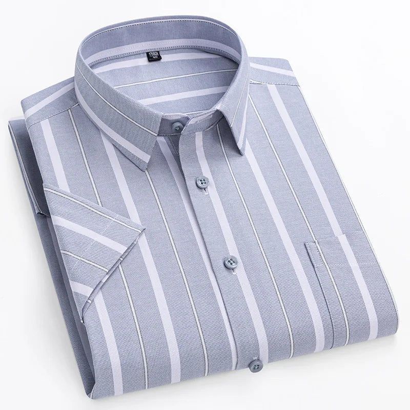 Givalli - Camicia in cotone a maniche corte