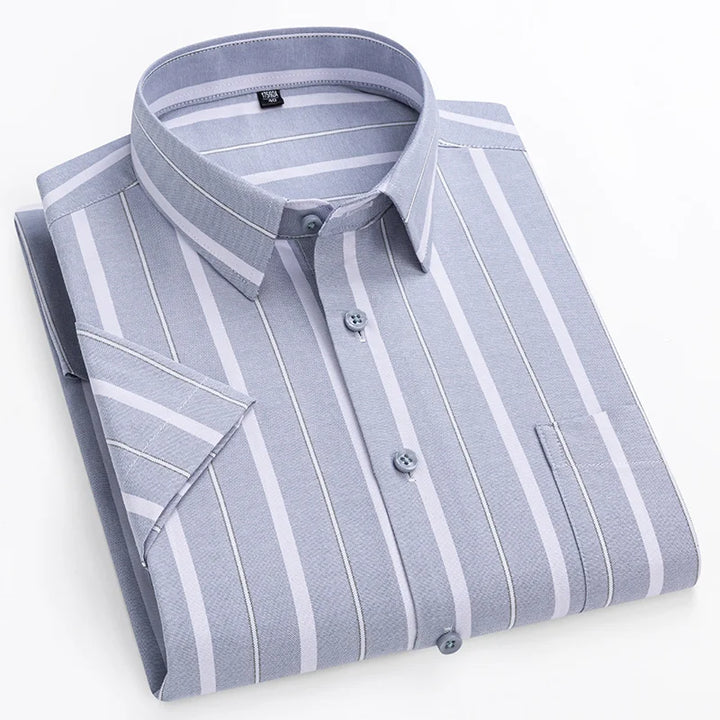 Givalli - Camicia in cotone a maniche corte