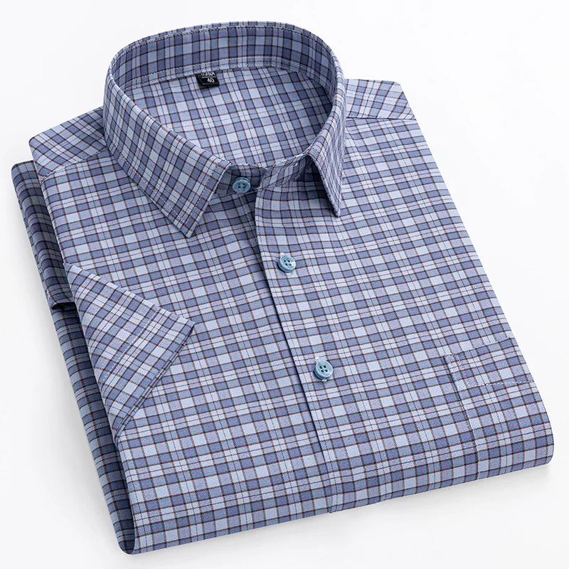 Givalli - Camicia in cotone a maniche corte