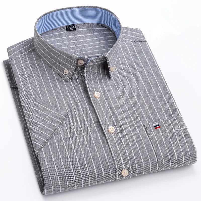 Givalli - Camicia da uomo in cotone elegante