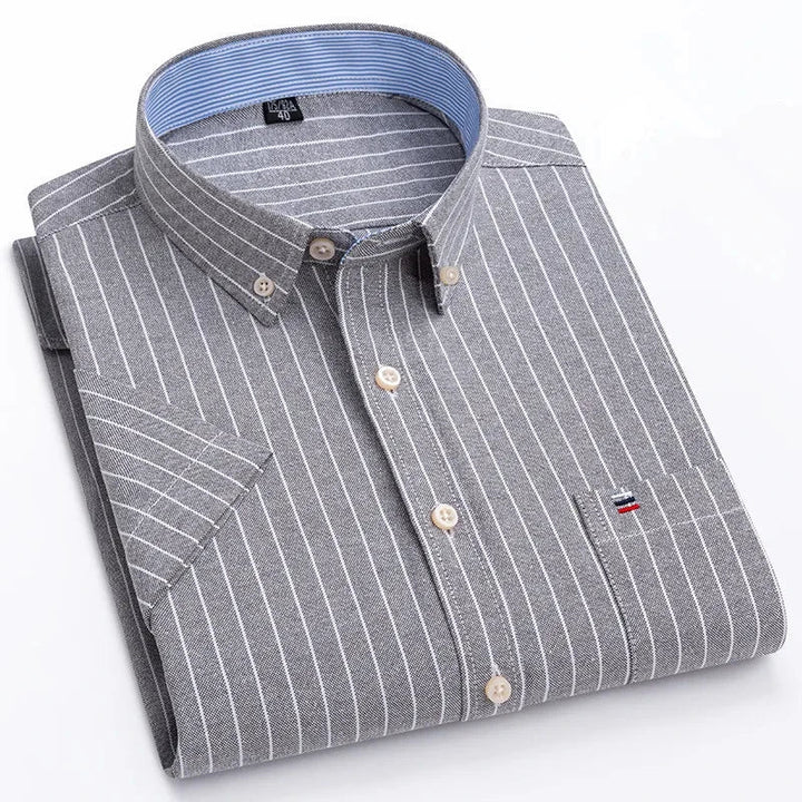 Givalli - Camicia da uomo in cotone elegante