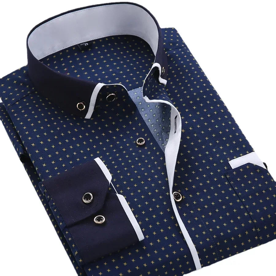 Camicia da uomo casual